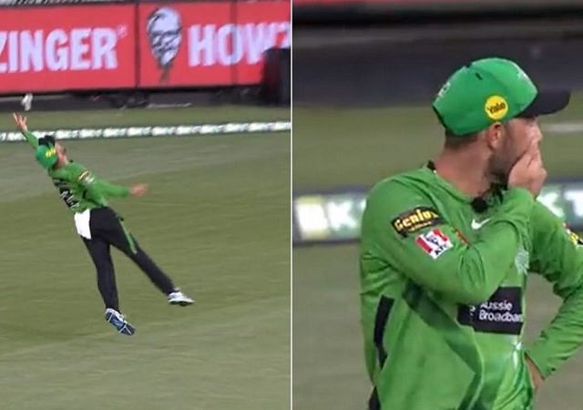 "Maxwell at his brilliant best": Glenn Maxwell catch vs Brisbane Heat in BBL 2021-22 astonishes one and all