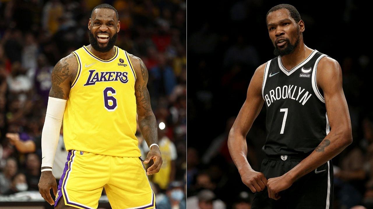 "Kevin Durant is the greatest scorer of this generation because he has one more 40-point game than LeBron James has 50-point ones!": Nick Wright gives his two cents as KD drops 41 to lead the Nets past the Pistons