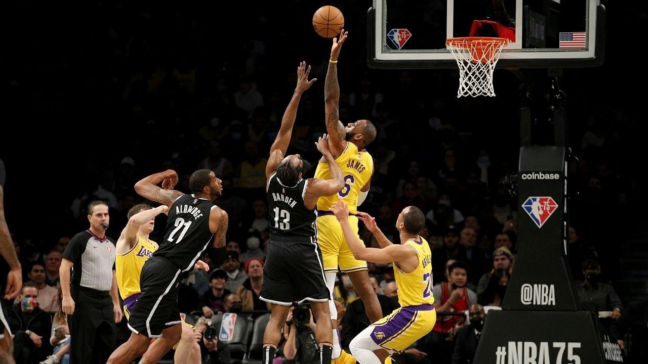 "LeBron James made James Harden give up on the Nets!": NBA Twitter uncovers the Nets star's frustrated reaction to the King stealing the ball on back-to-back possesions