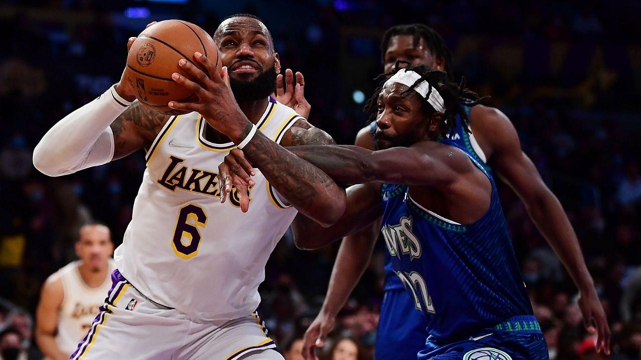 “Patrick Beverley drilled a 3 and talked his talk to LeBron James. Man’s a pest!”: NBA Twitter erupts as the Wolves star goes on a trash-talking rampage after hitting a shot over the King