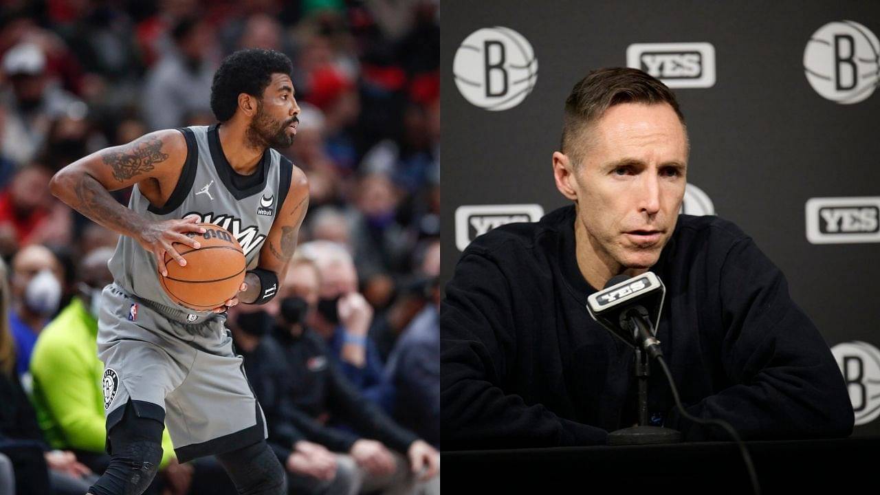"There's nothing strange to have Kyrie Irving play on the road, it actually feels normal": Steve Nash believes the services of Uncle Drew are essential despite being limited to only road games