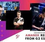 G2 Esports releases Amanek from their CSGO roster