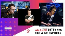 G2 Esports releases Amanek from their CSGO roster