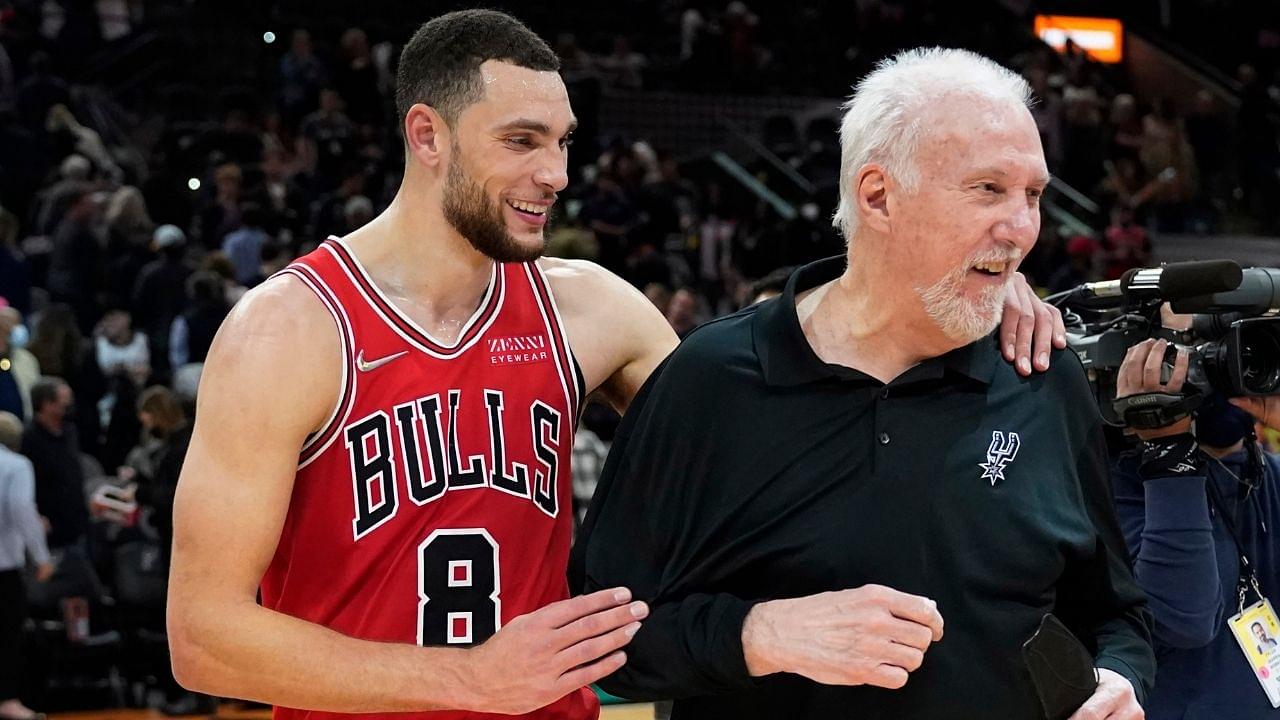 “I would be in awe from time to time with some of the things Zach LaVine would do on the court”: Gregg Popovich details how the Bulls star played a huge role in The USA’s gold medal run at Tokyo 2020