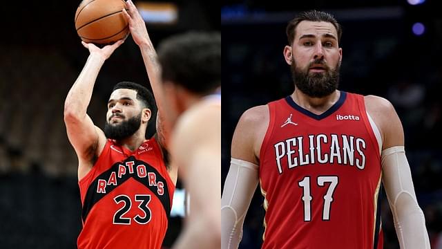 “Fred VanVleet has taken Kyle Lowry’s spot now”: Jonas Valanciunas lauds the Raptors guard for his All-Star level production and hilariously compares him to the Heat star