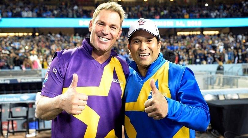 “When I first saw Sachin, he was 21, but looked about 10": Shane Warne recalled his first-ever encounter with Sachin Tendulkar