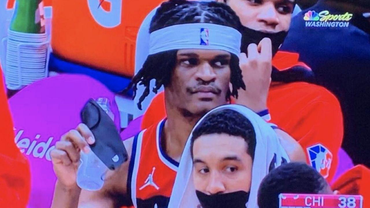 "Can I live my life? I might have to go bald!": Wizards' forward Alize Johnson is ready to chop his hair off if he hears another Lamar Jackson comparison in his NBA career