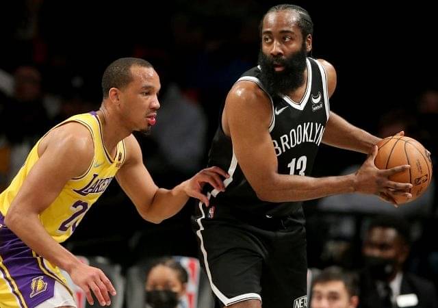 "James Harden is soloing the LeBron James and the Lakers!": A graphic shows how much the Nets star has had to keep their game against LA competitive