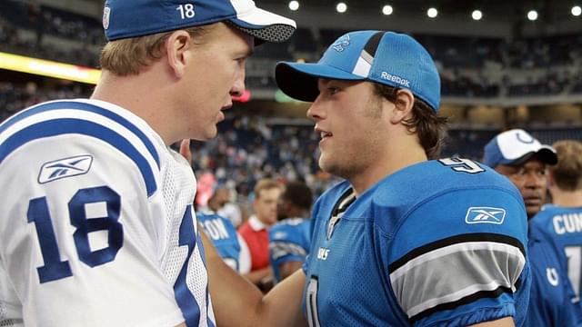 "Eli Manning, you go after Matthew Stafford because your throw will be very disappointing": When Peyton Manning was so intimidated by the Rams QB's spiral that he forced his younger brother to save him from being embarrassed