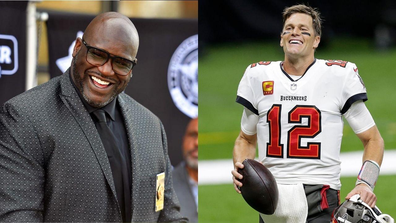 "Tom Brady is the greatest in the world": Shaquille O'Neal labels Bucs QB as the GOAT for handling the Antonio Brown situation compassionately