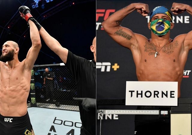 Gilbert Burns vs Khamzat Chimaev in the works for April 9, 2022.