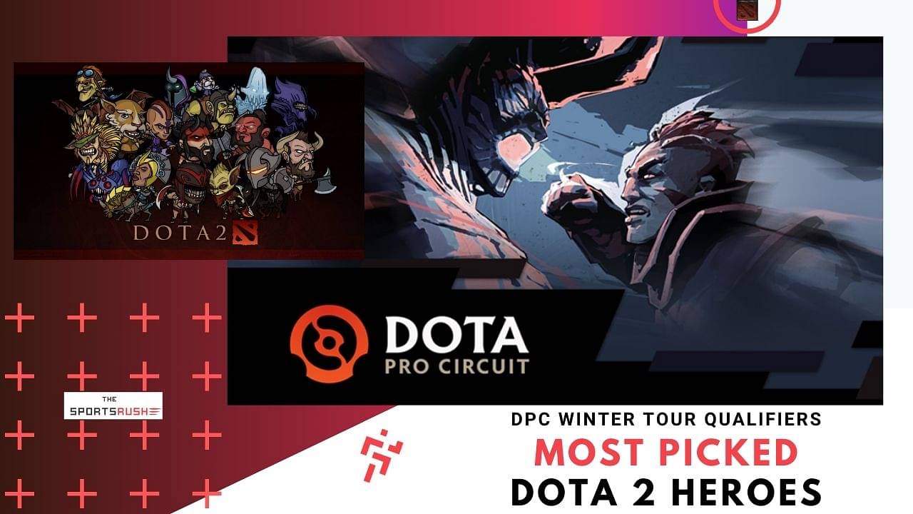 Most picked Dota 2 heroes from the DPC
