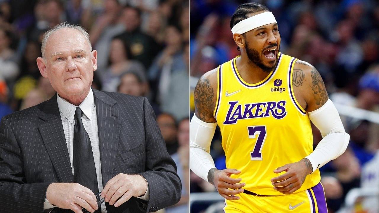 “That Carmelo Anthony was a sh*tty defender and ball hog”: George Karl continually took shots at the Lakers star despite not coaching him for over 10 years