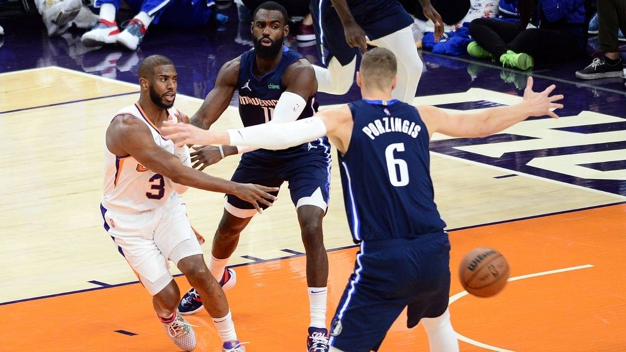 "Porzingis posting up Chris Paul is a mismatch in the Suns’ favor": The Dallas forward's lack of effort against the point guard costs Mavericks another game