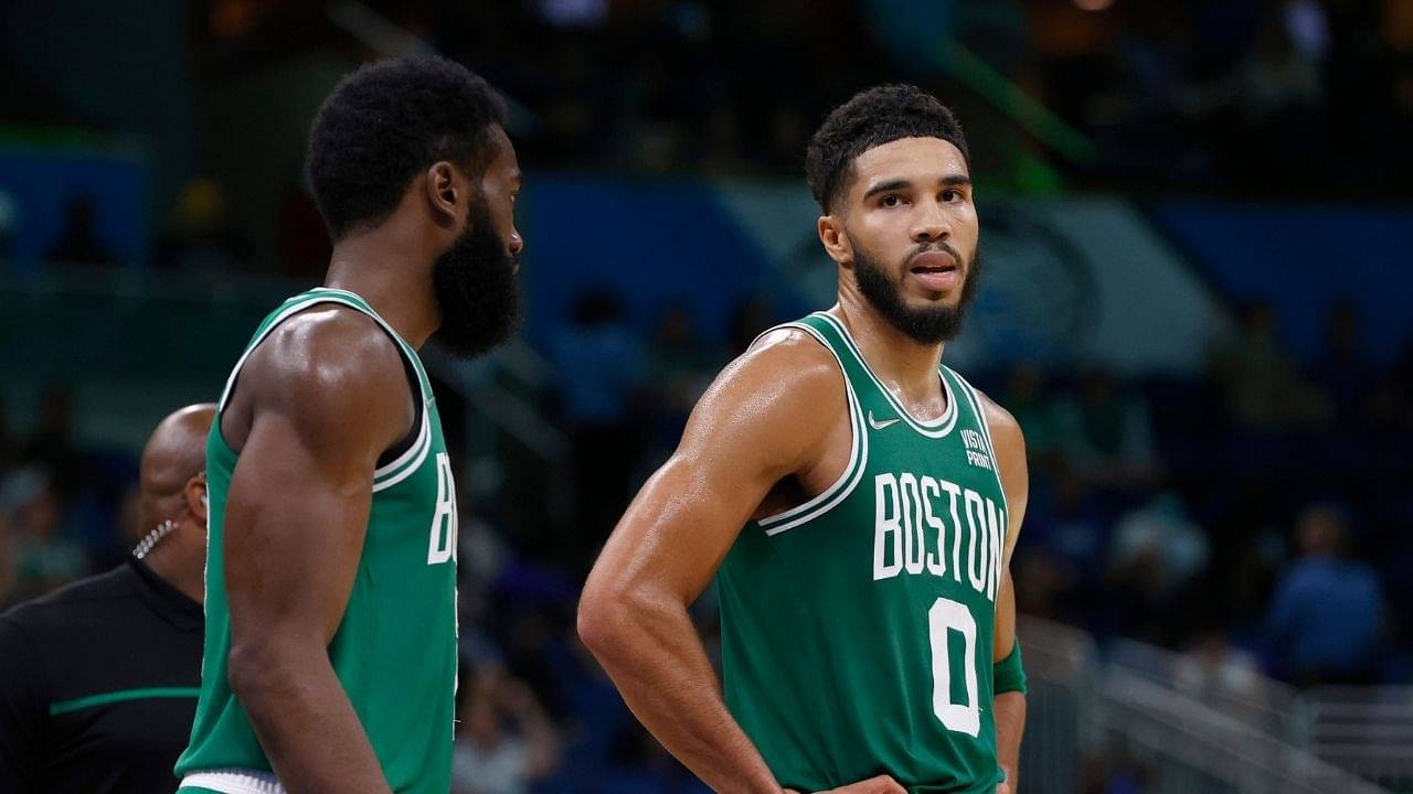 "Why are you even thinking about splitting up Jayson Tatum and Jaylen Brown?!": Jalen Rose airs out his frustrations regarding latest trade rumors around the Celtics
