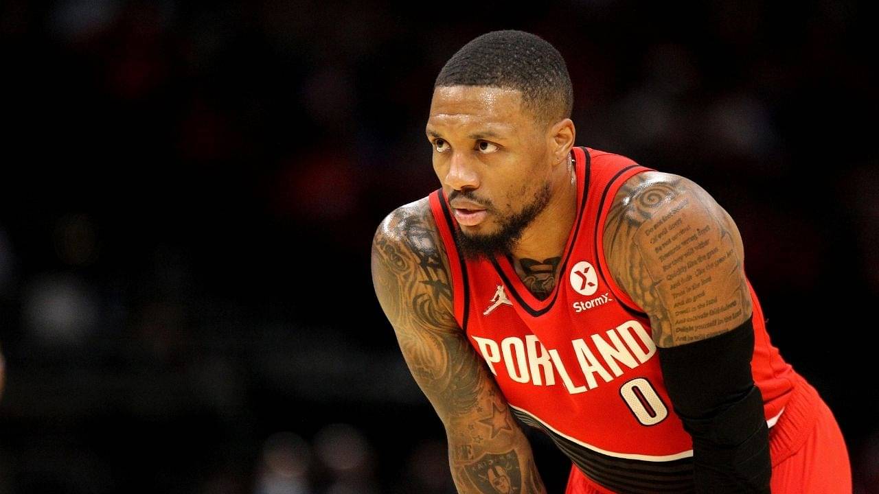 Damian Lillard might be out for the rest of the 2021-2022 season