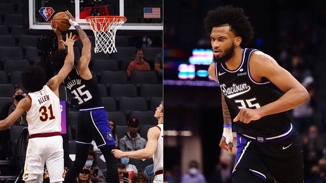 “Marvin Bagley is smoking that Cleveland Cavaliers pack right now!”: Kings announcer goes ballistic following poster over Jarrett Allen and Evan Mobley