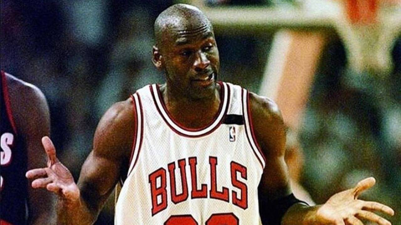 "I didn't see any foul, but I'll believe you, Michael Jordan!": When the Bulls legend was easily able to convince the official of calling a foul on the other team