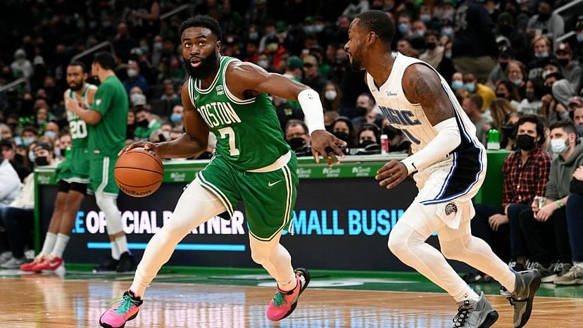 "Jaylen Brown with 50 points proved he can take over and lead the Celtics to a win tonight!": NBA Twitter lauds 25-year-old All-Star for a stupendous performance in comeback win vs Orlando Magic