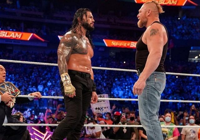 Will Brock Lesnar face Roman Reigns in a Champion vs Champion match at Wrestlemania