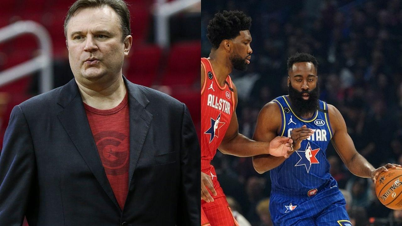 “No one is giving up three picks and an A-level player, who may be a B next to Joel, just to get Simmons back”: Sixers beat writer suggests the team might be willing to keep their All-Star until next season to land James Harden