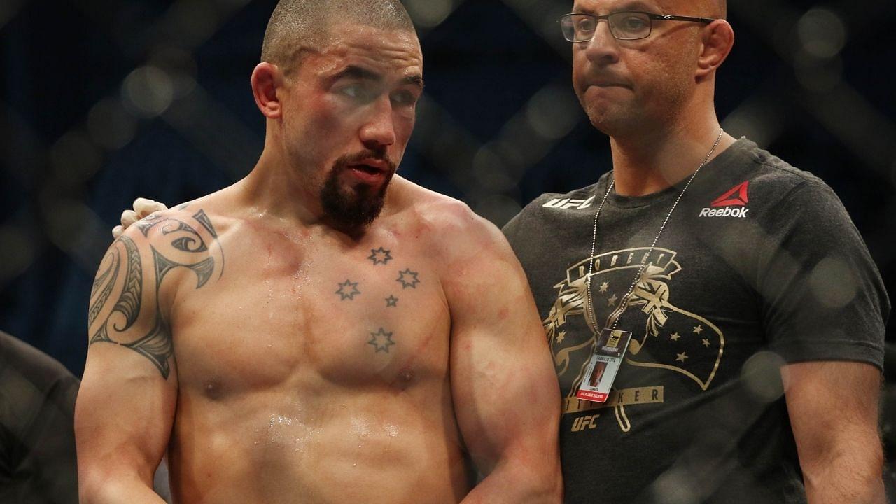 Robert Whittaker reacts to being the underdog in the rematch against Israel Adesanya at UFC 271