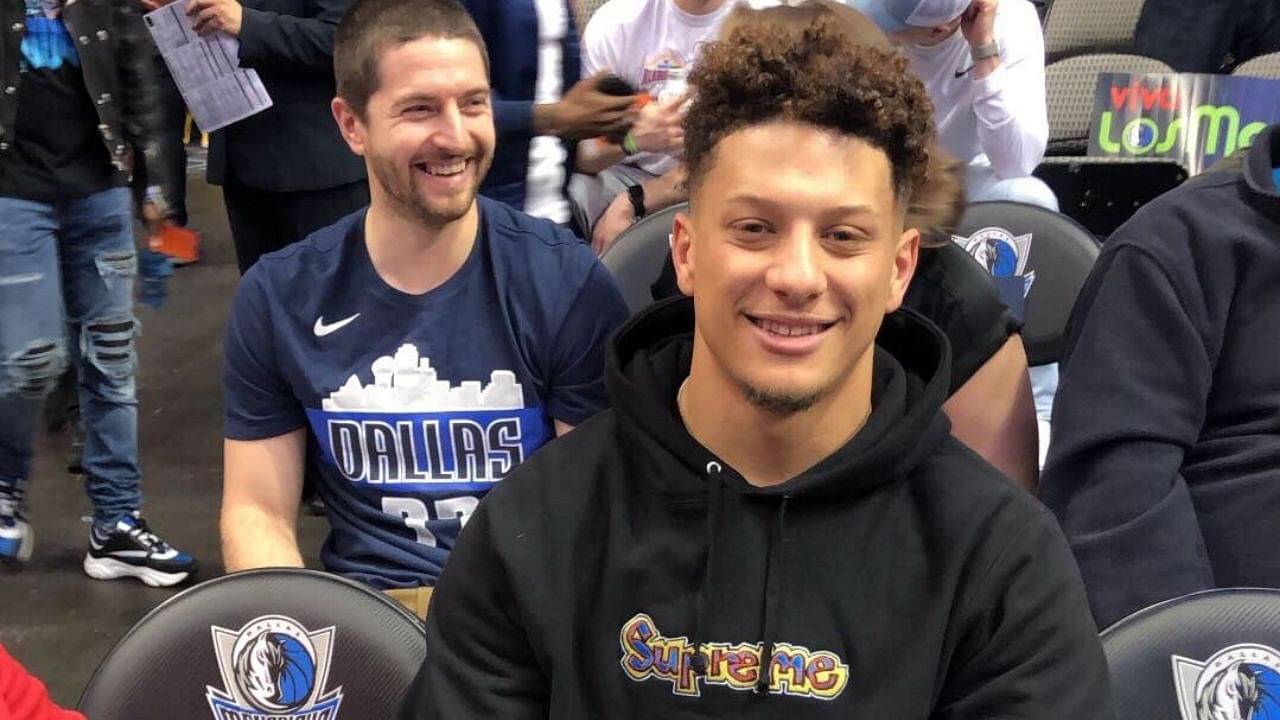 "Patrick Mahomes' shot looks so much better than Ben Simmons'": When Dirk Nowitzki took NFL star to the Mavericks' practice facility for a little shootaround