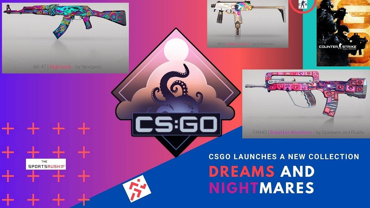 demonstration pie Magistrate First Case of 2022 Drops: CSGO Dreams and Nightmares Case is out for grabs.  - The SportsRush