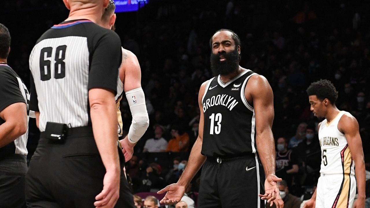 “LaMarcus Aldridge and Patty Mills had a better tribute video than me!”: James Harden compares the Spurs tribute for his Net teammates to his Rockets one