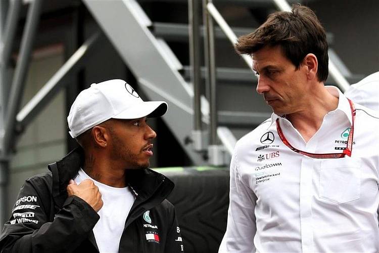 "Wolff suffered a lot of image damage"- Former F1 champion reckons Lewis Hamilton is staying silent to distance himself from Toto Wolff