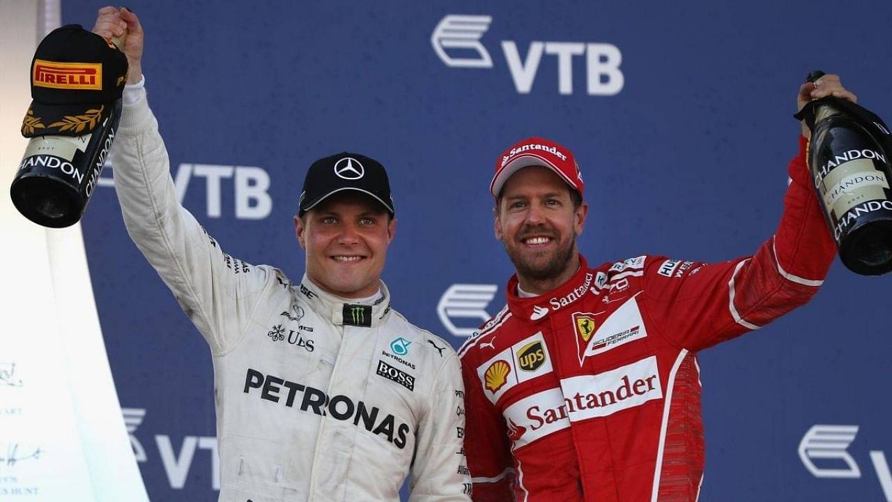 "It’s a shame that he has to leave Mercedes"– Sebastian Vettel on Valtteri Bottas leaving Silver Arrows