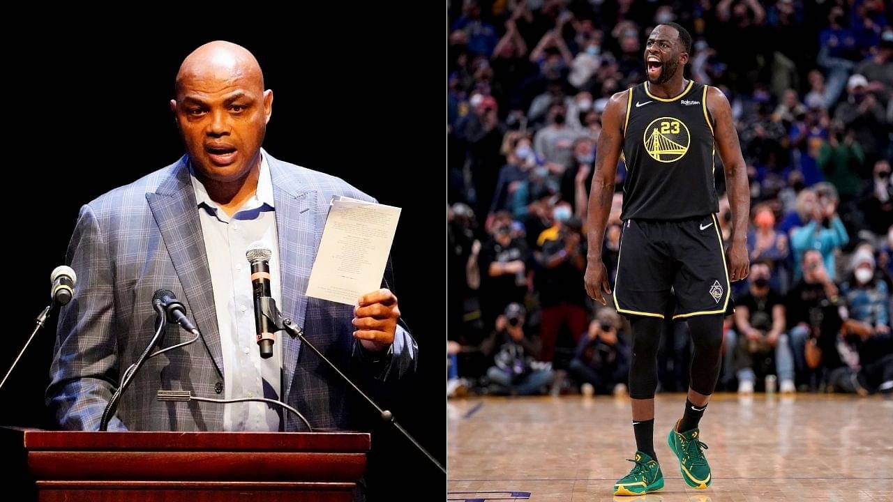 "Give me that s**t Joe Dumars!": Draymond Green narrates a Charles Barkley story from his playing days, when he swatted the Pistons legend going up for a dunk