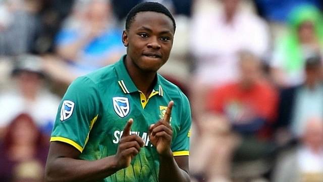 Why is Kagiso Rabada not playing today's 1st ODI between South Africa and India in Paarl?