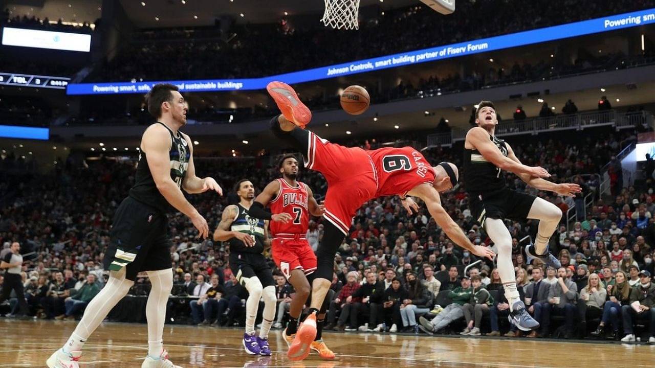 Disadvantage cold exegesis Grayson Allen made a really, really bad play on Alex Caruso!": Bulls head  coach Billy Donovan reacts after the Bucks star almost ended the Bald  Eagle's career - The SportsRush