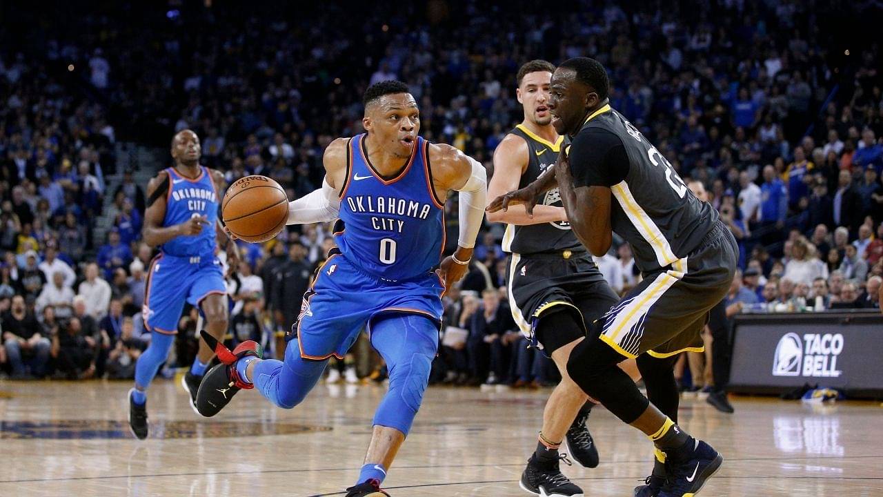 "Russell Westbrook about to shoot OKC out the game again": When a yet to make his NBA debut, Draymond Green mocked Brodie's shooting during the 2011 playoffs