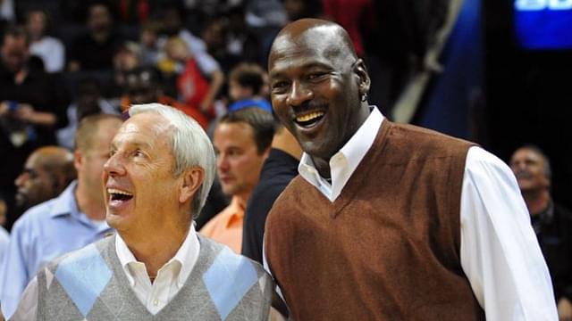 “Michael Jordan and Roy Williams reunited at UNC vs NC State”: The Bulls legend instills confidence in his alma mater’s squad during their rivalry game