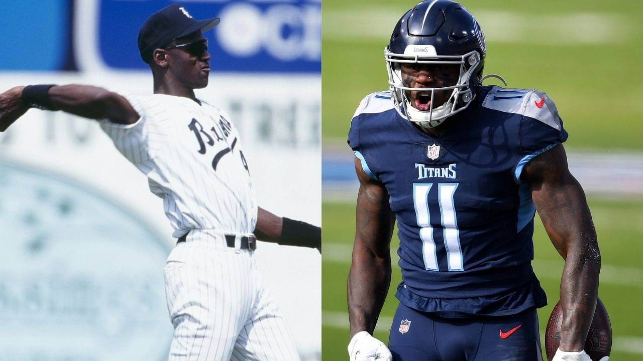 "I promise I will do better than Michael Jordan": Titans WR A.J. Brown wants another shot at baseball with the San Diego Padres and guarantees he will do better in the MLB than MJ did