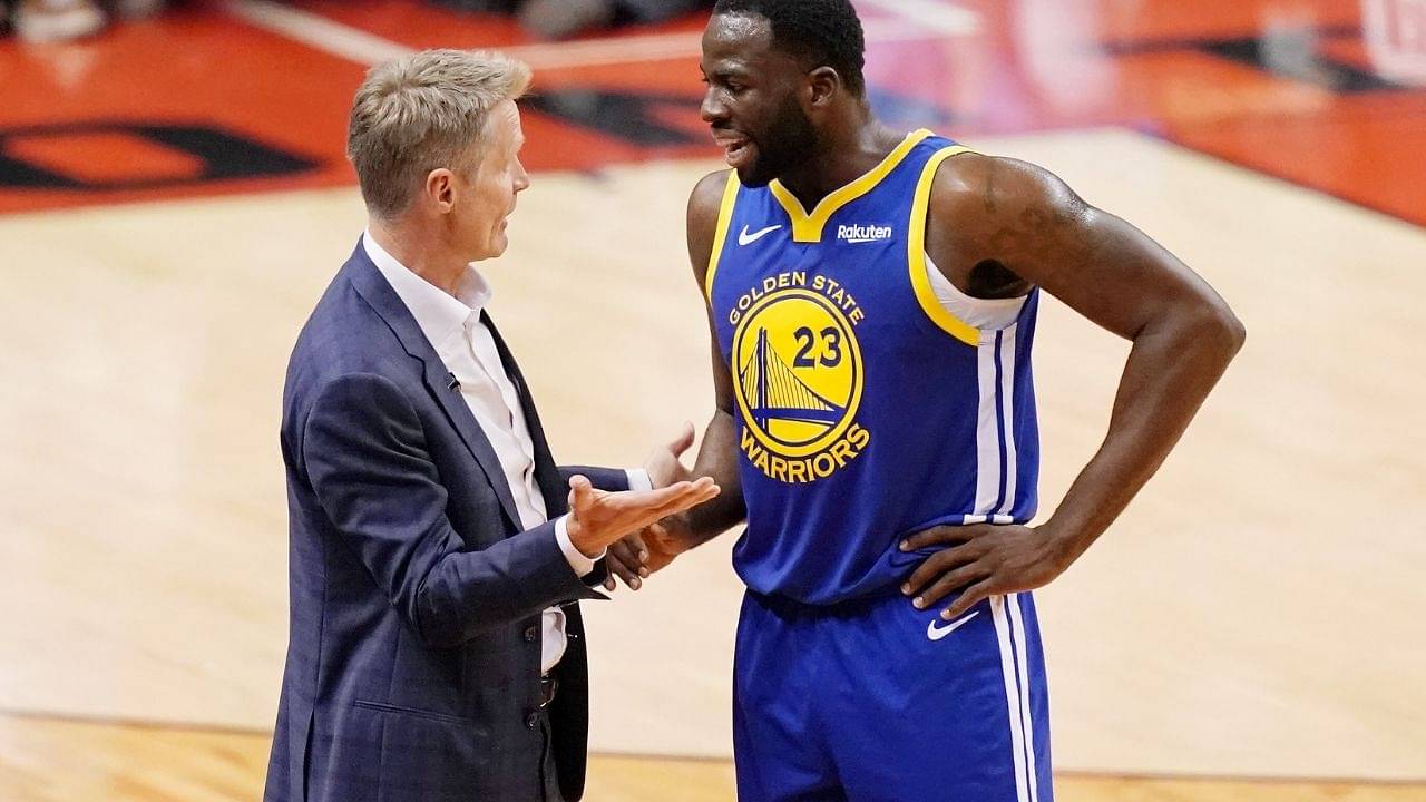 "My only words of wisdom are when he’s analyzing the Warriors, not to bash his coach": Steve Kerr and NBA Twitter react to Draymond Green signing a multi-year deal with Turner Sports
