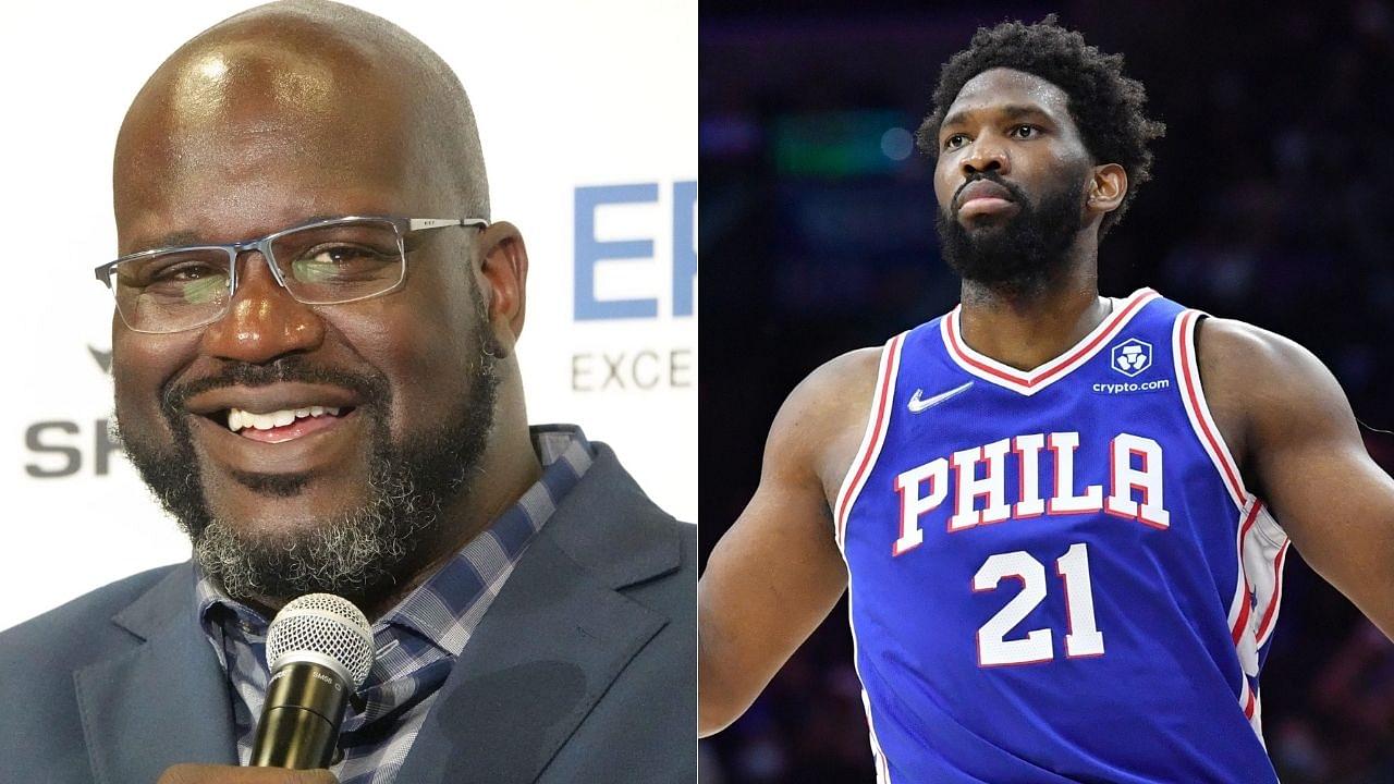 “Joel Embiid is the baddest guy in the league right now”: Shaquille O’Neal explains why he picks the Cameroonian to win the MVP honors despite the Sixers position in the East