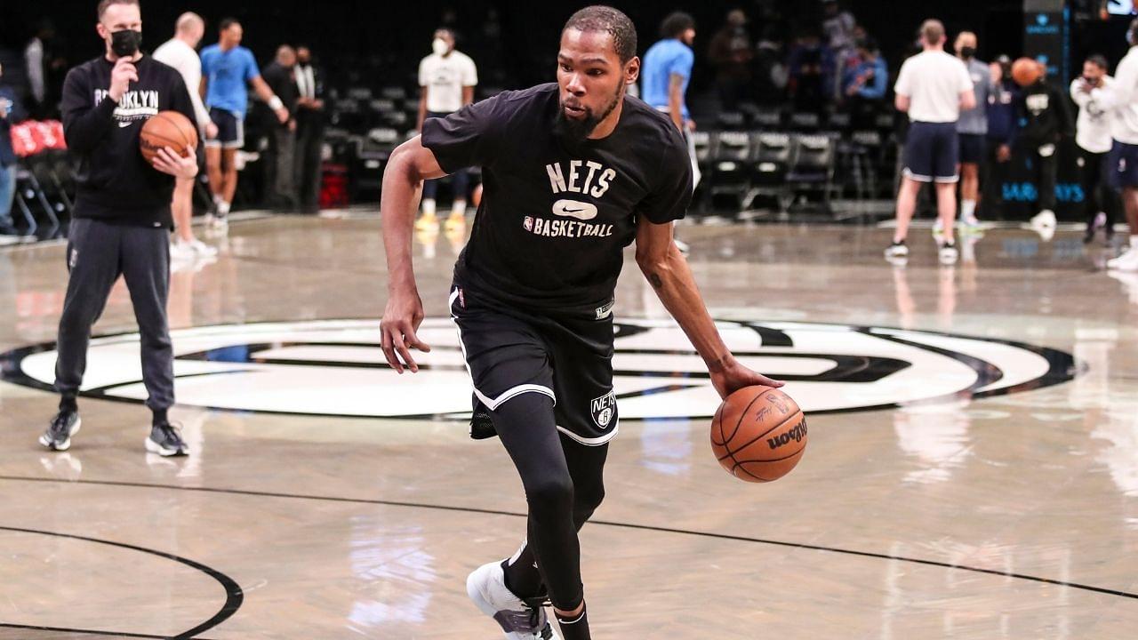 "Why do Big Men like Kevin Durant insist on wearing low tops despite their injury troubles?": Fans react to the 15th iteration of the Nets superstar's signature shoes