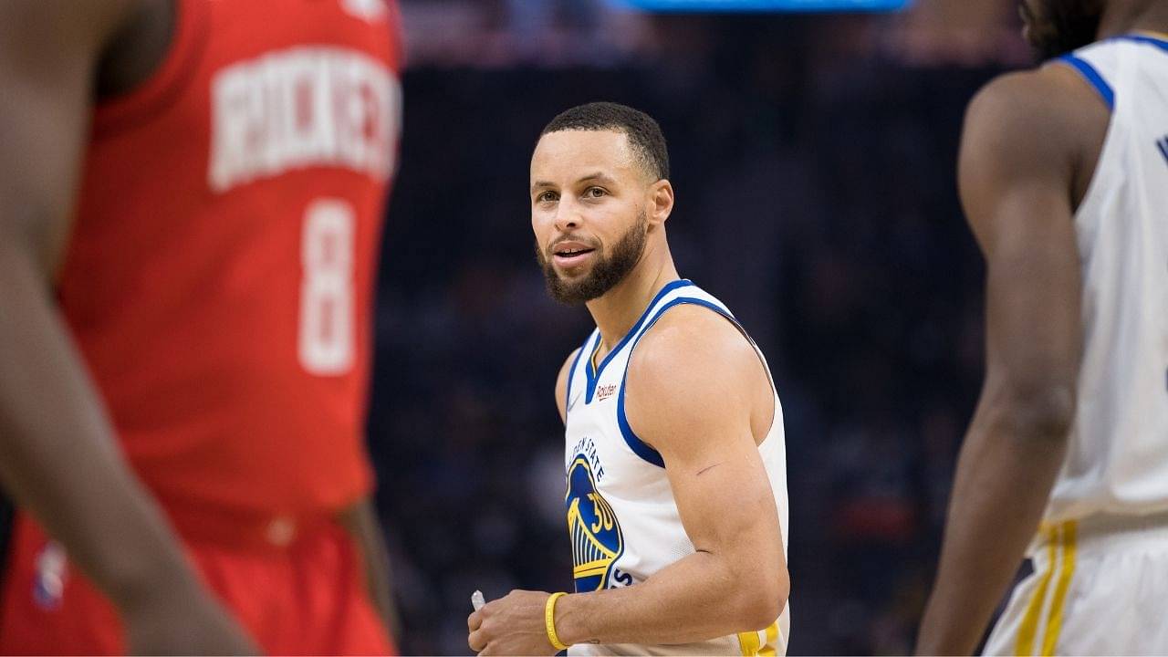 "Ayo Stephen Curry, that chair did nothing to you!": NBA Twitter reacts as the Warriors' MVP vents out his frustration and kicks a chair during a timeout against the Rockets