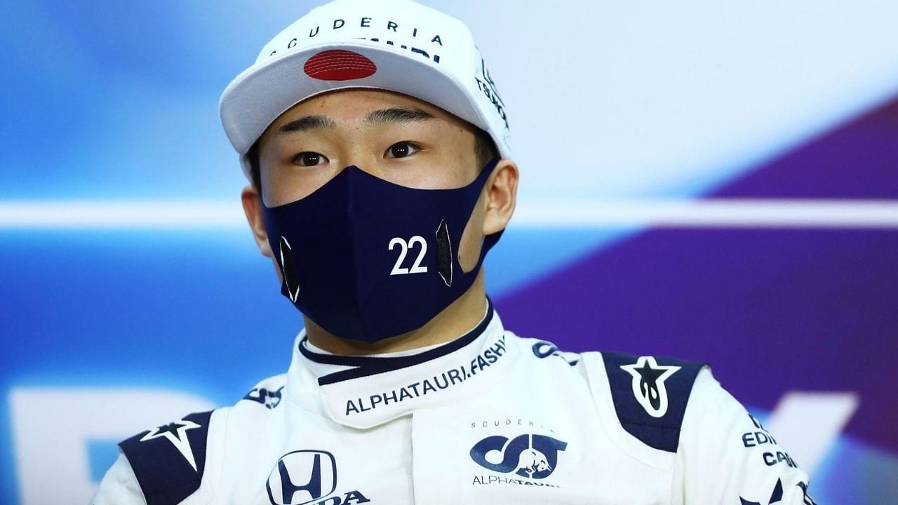 "I was actually struggling"– Yuki Tsunoda was 20% surprised when he got to know he would be continuing in F1 in 2022