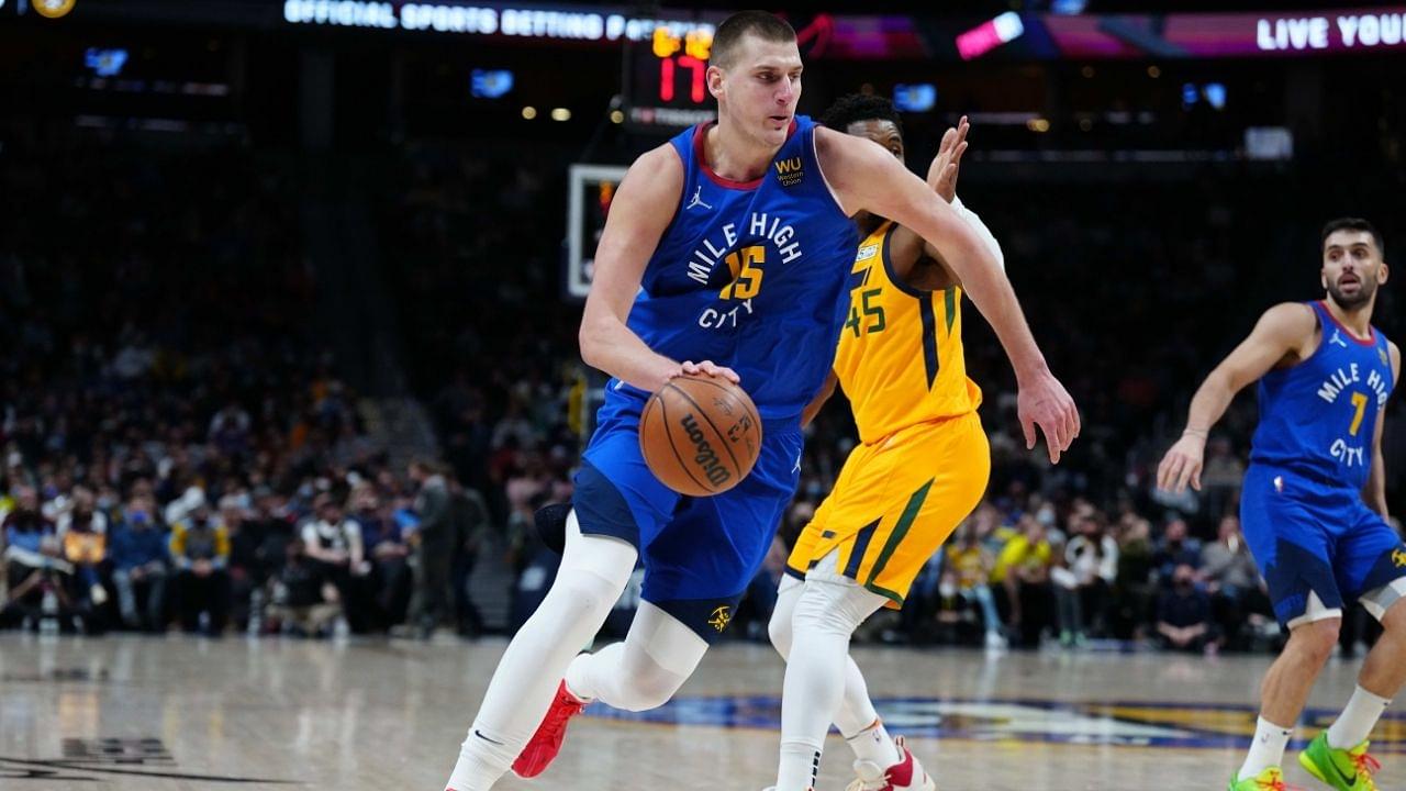 “Yet another historic Nikola Jokic triple-double gone to waste. Get the man some help”: NBA Twitter praises the Nuggets MVP for putting up a historic 26/21/11 stat line in the 115-109 loss vs the Jazz