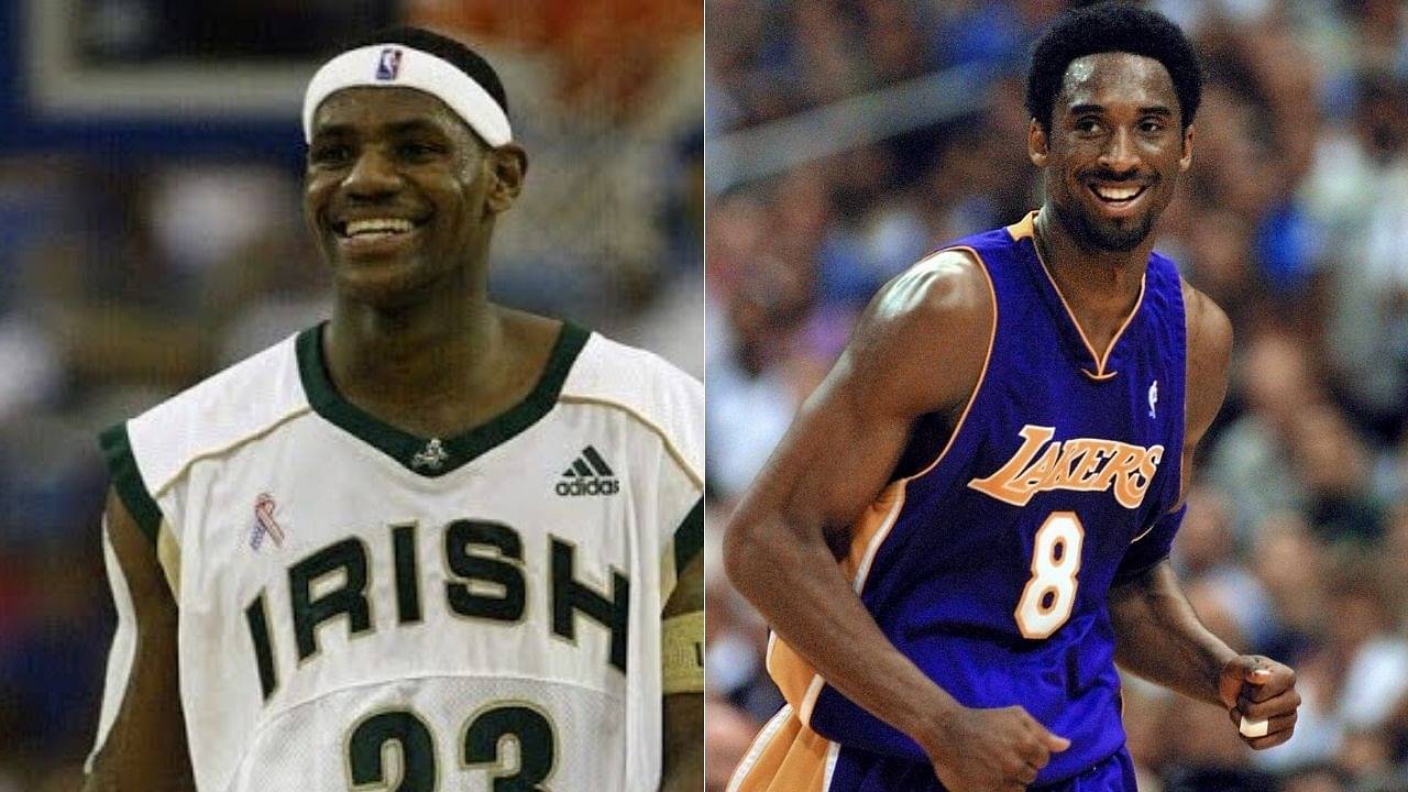 “Kobe Bryant gifted me a pair of shoes and I wore them even though they were too small”: LeBron James on facing off against Carmelo Anthony in high school with the Lakers legend’s shoes
