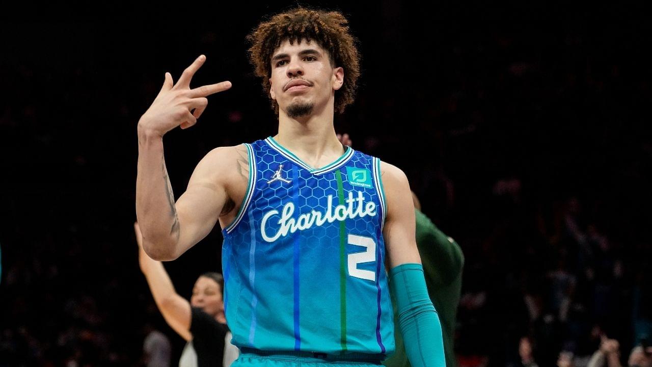 "LaMelo Ball is a top 3 passer along with Chris Paul and Nikola Jokic!": NBA Twitter is hyped by the Hornets point guard's crazy pass against the Bucks, calls for his first All-Star appearance