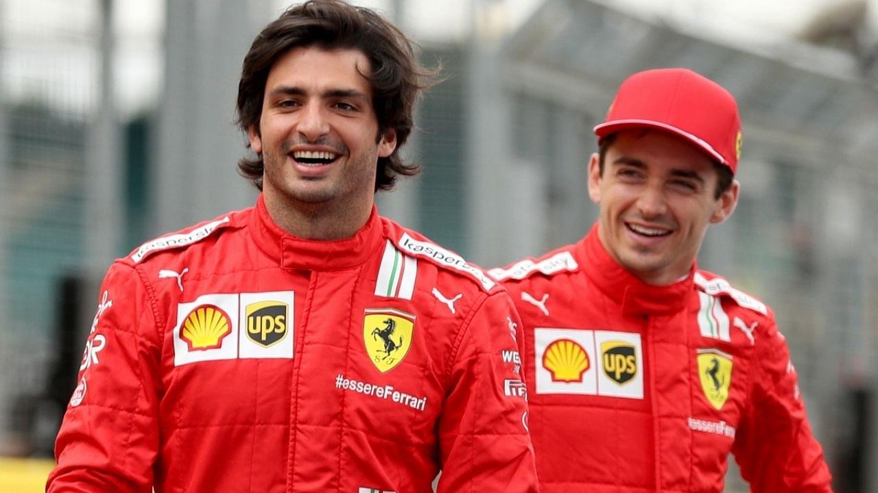 "It's somewhat of a tradition": Here's why Carlos Sainz finishing ahead of Ferrari teammate Charles Leclerc shouldn't come as a surprise