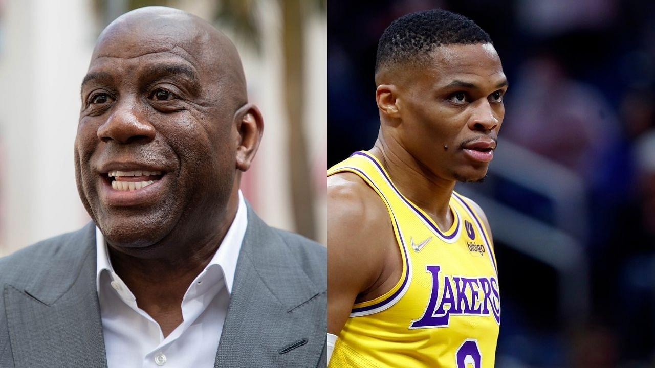"Russell Westbrook played his best game in the Lakers uniform": Magic Johnson's consolation for the Lakers point guard after a last possession loss to the Hornets