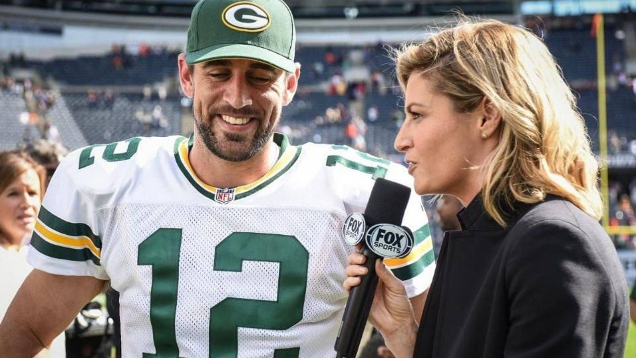 “The subtle art of not giving a f**k”: Aaron Rodgers responds to the Erin Andrews 'hug-gate' controversy and has a perfectly fitting book recommendation this week on the Pat McAfee Show