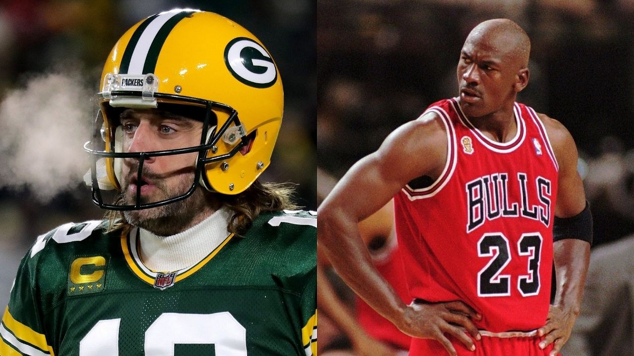 I'll debate anybody on Michael Jordan being the GOAT”: Aaron Rodgers firmly  believed the Bulls legend is the greatest NBA player of all time - The  SportsRush