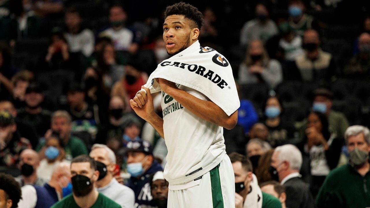 "Did Giannis just cover the whole court... in one dribble?!": Bucks superstar comes up with mind-boggling highlight vs Nuggets, bewildering NBA Twitter